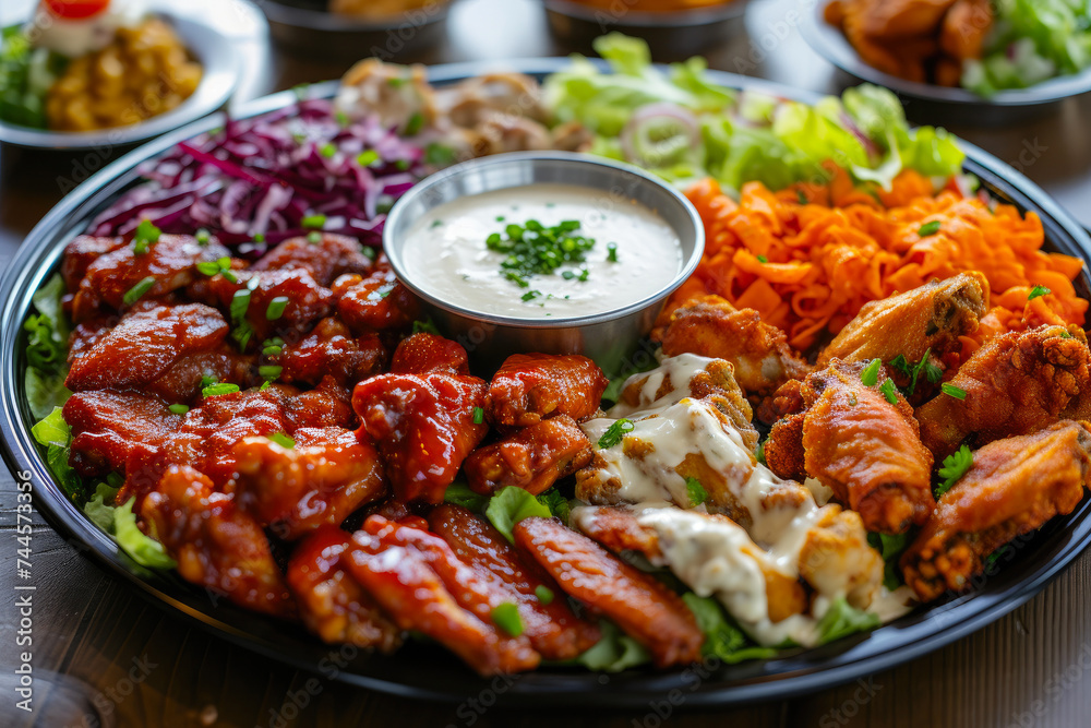 Irresistible Chicken Wing Assortment for Sharing Irresistible Chicken Wing Assortment for Sharing