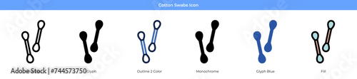 Cotton Swabs Icon