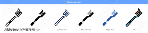 Toothbrush Icon