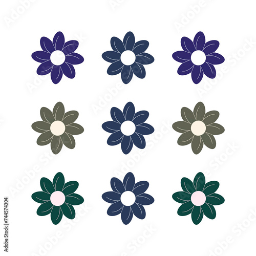 flower pattern illustration background photo