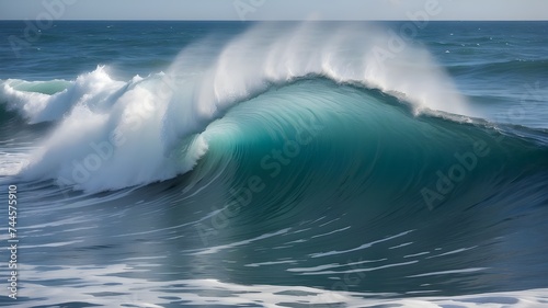 wave breaking on the beach © Marjan