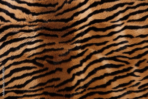 texture of tiger skin for background.