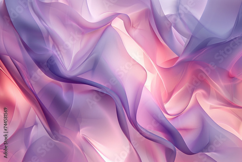 Detailed close-up of pink and purple fabric, suitable for textile backgrounds