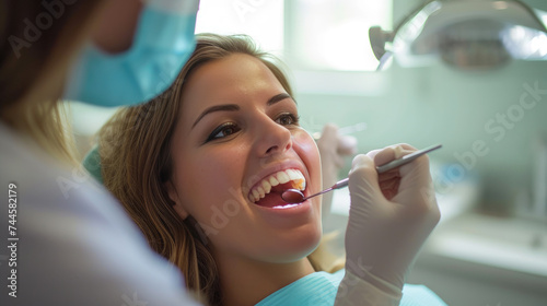 Healthcare Professional Evaluating Dental Health