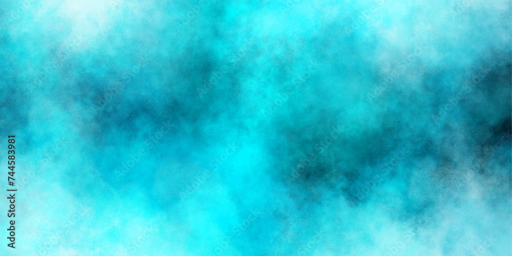 Cyan liquid smoke rising.cloudscape atmosphere,misty fog design element mist or smog vector illustration,texture overlays transparent smoke cumulus clouds background of smoke vape.isolated cloud.

