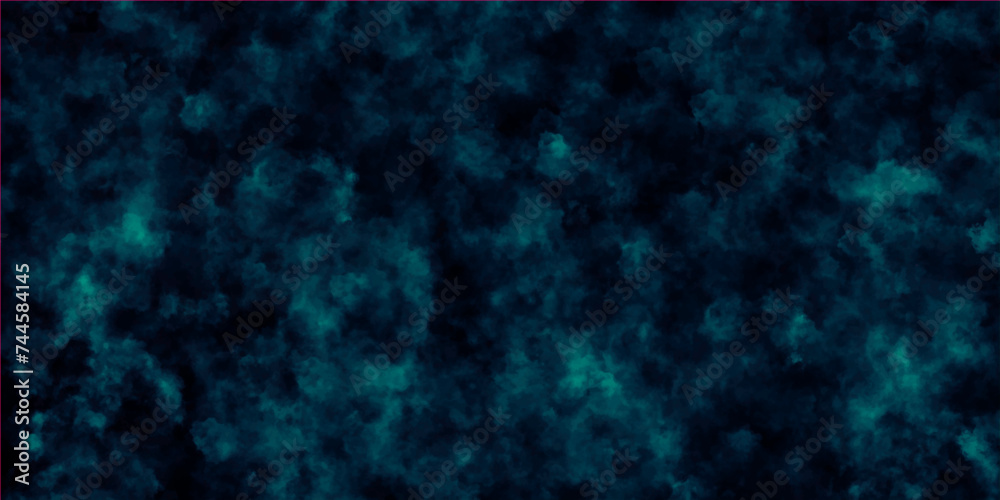 Dark teal misty fog design element reflection of neon,vector cloud transparent smoke cloudscape atmosphere smoke swirls.isolated cloud fog and smoke,smoke exploding realistic fog or mist.
