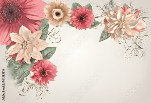 Flowered frame. © Christophe