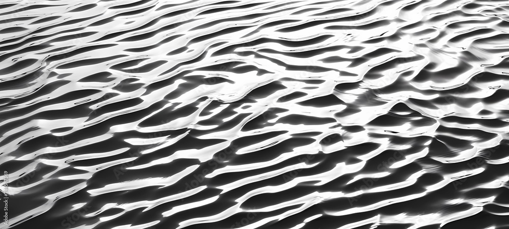Abstract background of black and white stripes, Generative AI illustrations. Abstract background of black and white stripes, Generative AI illustrations.