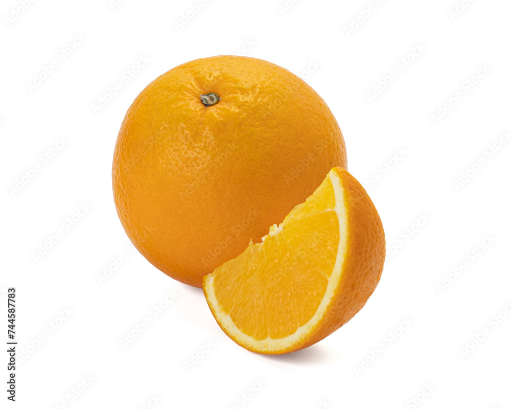 Ripe orange isolated on white background Clipping Path Ripe orange isolated on white background Clipping Path