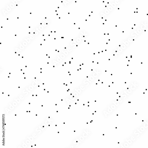 White Dot Pixel art Background 