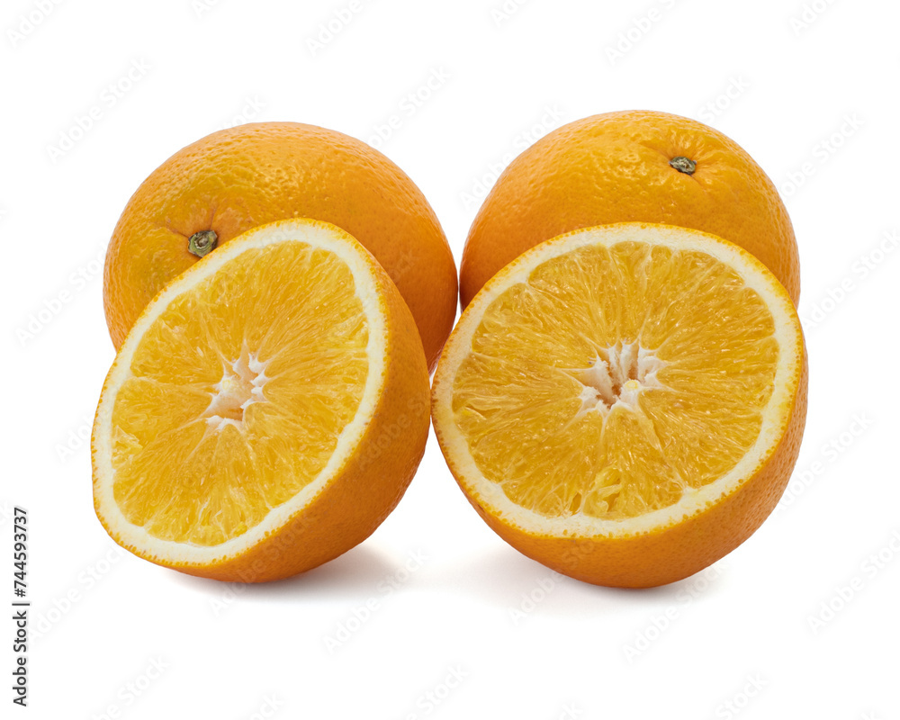 Ripe orange isolated on white background Clipping Path Ripe orange isolated on white background Clipping Path