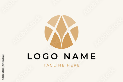 Luxury Letter Av Or Va Logo