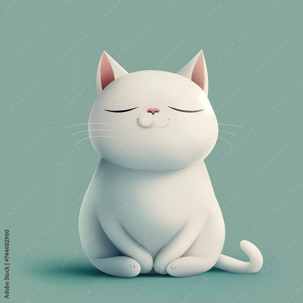 Cute cat vector illustration Cute cat vector illustration