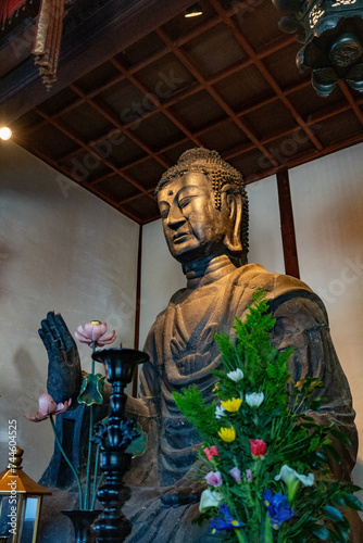 飛鳥寺 銅造釈迦如来坐像