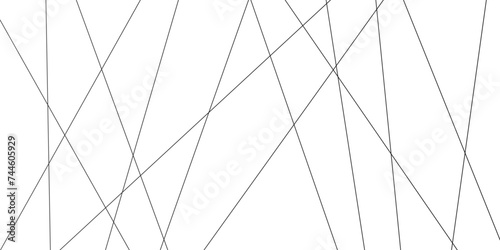 Random chaotic lines abstract geometric pattern. vector textrue 3d illustration. geometric design created using light gray digital net web line tecnology. white color in backdrop.