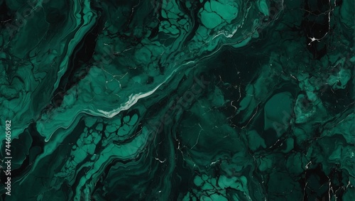 Marble ink deep forest green. Forest green marble pattern texture abstract background. Perfect for background or wallpaper designs.