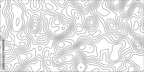 abstract white wave paper curved reliefs background. Topography map pattern, Geographic curved, vector illustration. seamless textrue, vintage waves. Panorama view multicolor wave curve line.