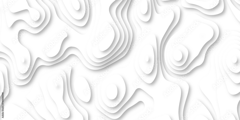 3d render, abstract white paper background. Paper cut vector art background banner texture. multi layer cutout geometric pattern on vector, Abstract soft white background with waves. 3d render, abstract white paper background. Paper cut vector art background banner texture. multi layer cutout geometric pattern on vector, Abstract soft white background with waves.
