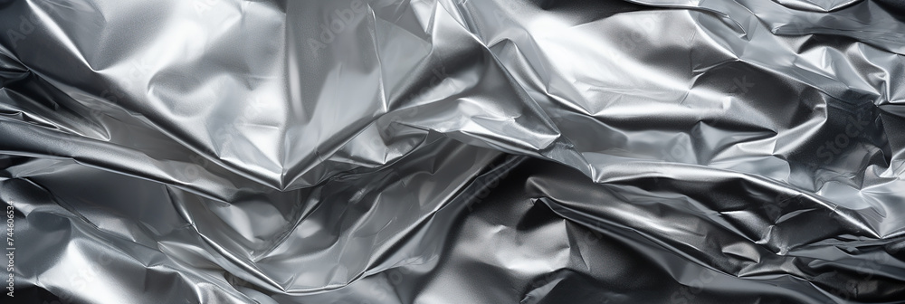 Aluminum foil texture background. Silver crumpled sheet of paper. Aluminum foil texture background. Silver crumpled sheet of paper.