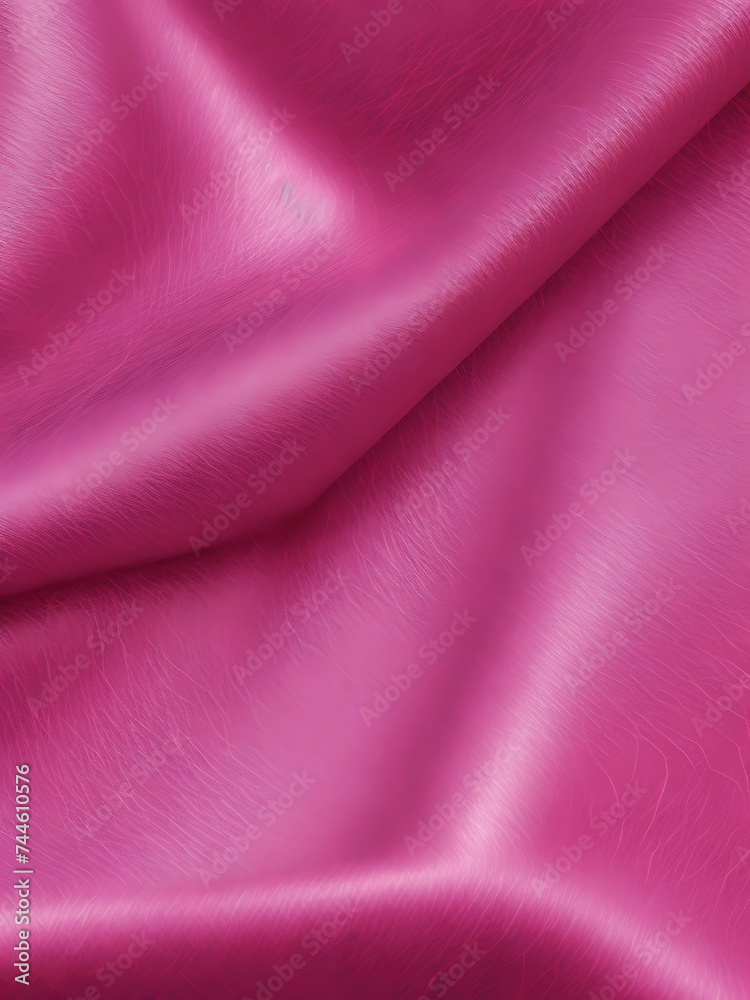 Fototapeta premium a pink close up fabric texture background