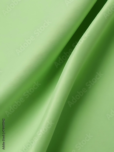 a green close up fabric texture background