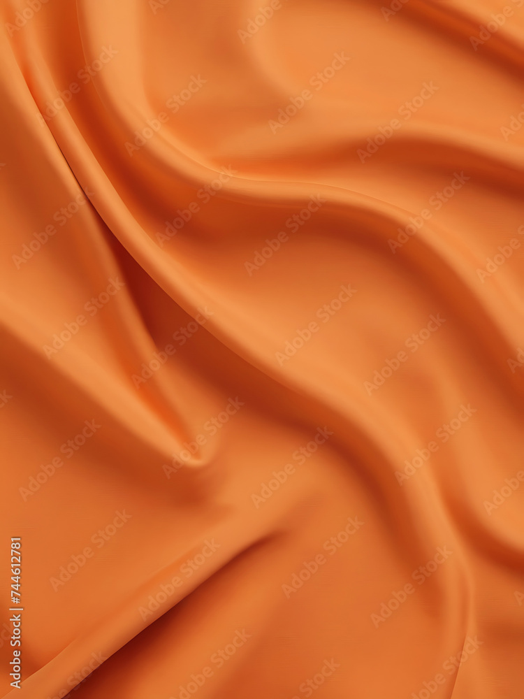Fototapeta premium a orange close up fabric texture background