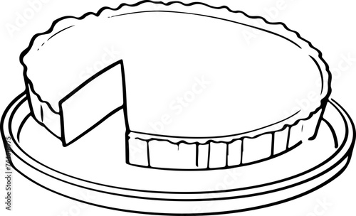 Sketch Chocolate Truffle tart