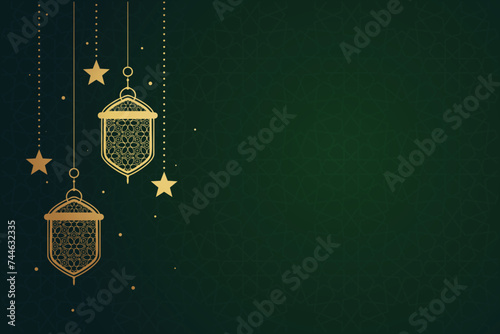 Ramadan, Eid al-Fitr, Islamic new year mosque background greeting card