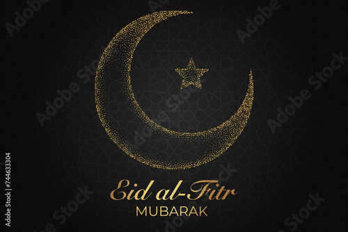 Ramadan, Eid al-Fitr, Islamic new year mosque background greeting card