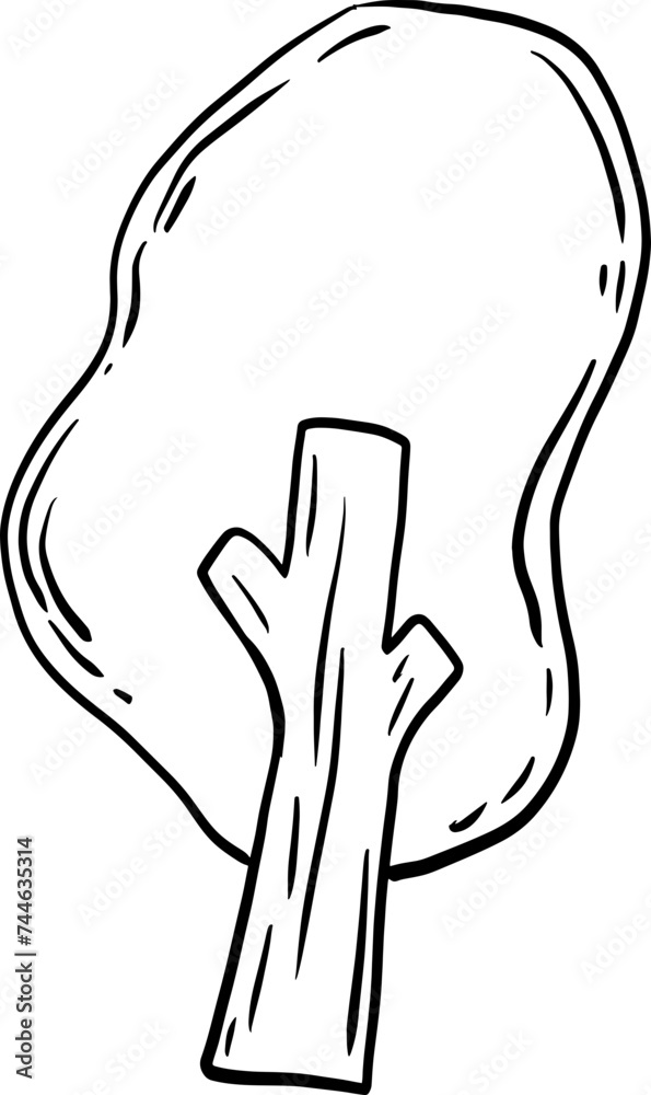 sketch tree toy hand drawn sketch tree toy hand drawn