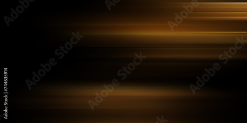 Abstract background with speed motion blur effect. Golden lines texture