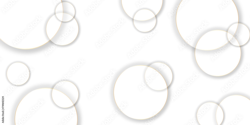 Abstract background with circle white abstract geometric background ...