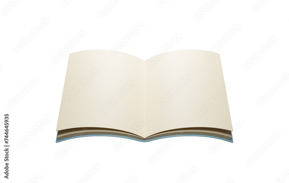 3d render opened book illustration on transparent background 3d render opened book illustration on transparent background