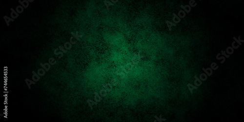 Fototapeta Naklejka Na Ścianę i Meble -  abstract dark background old concrete wall with light green paper textrue. sky cloud surface. grunge cement wall texture in dark tone. vector art, smoke cloud, space view illustration, marble wall .