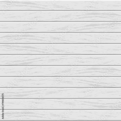 White wooden texture vector background