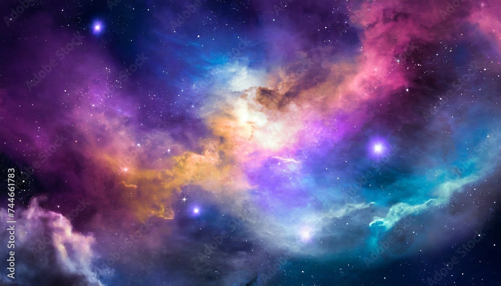 background with space