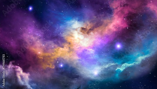 background with space