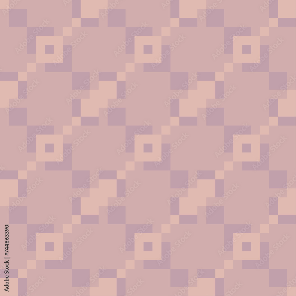 Pink pixelated mosaic abstract pattern Pink pixelated mosaic abstract pattern