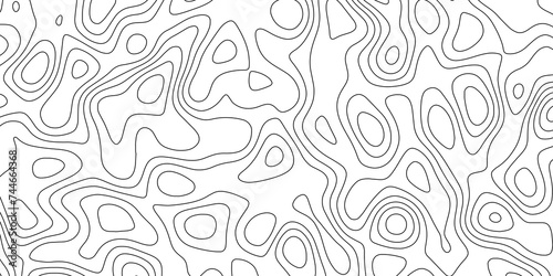  abstract white wave paper curved reliefs background. Topography map pattern, Geographic curved, vector illustration. seamless textrue, vintage waves. Panorama view multicolor wave curve line.