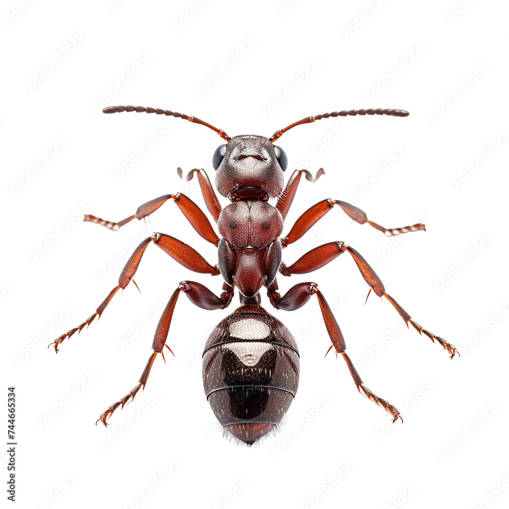 Ant isolated on transparent or white background Ant isolated on transparent or white background