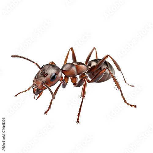 Ant isolated on transparent or white background © Luckyphotos