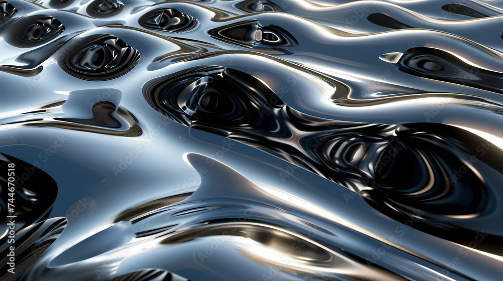 Abstract Rippling Water Surface in Close-Up Abstract Rippling Water Surface in Close-Up