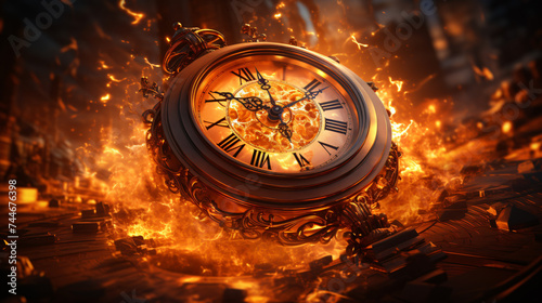 time is burning