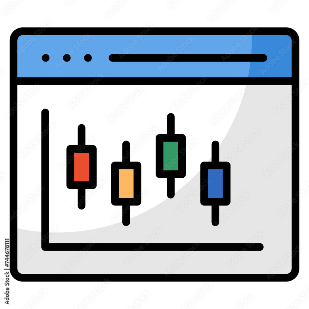Box Plot Icon Element For Design Box Plot Icon Element For Design