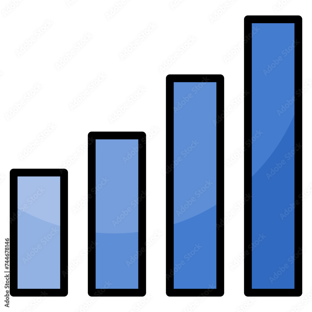 Signal Chart Icon Element For Design Signal Chart Icon Element For Design