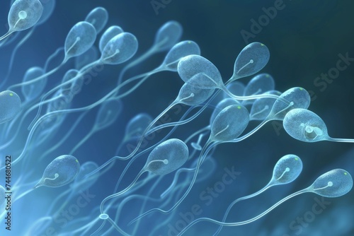 DNA fragmentation test for sperm assesses sperm quality photo
