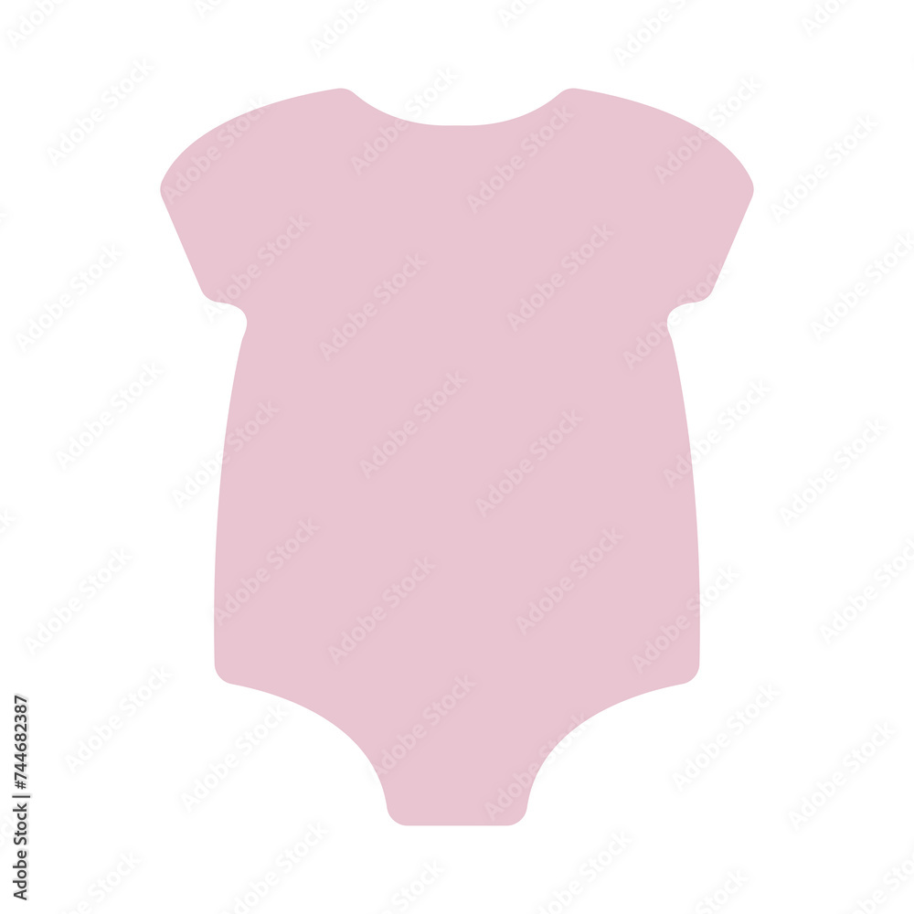 Blue and pink blank baby bodysuit isolated on white. Children s bodysuit, children s shirt, overalls. Accessories, clothes for newborns. Blue and pink blank baby bodysuit isolated on white. Children s bodysuit, children s shirt, overalls. Accessories, clothes for newborns.