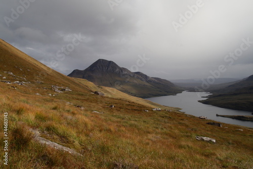 Stac Pollaidh, the Assynt Scottish Highlands photo