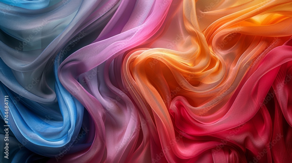 Fototapeta premium colorful close-up hair background 