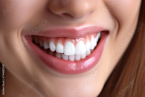 Perfect healthy teeth. Teeth whitening. Dental care  stomatology concept.